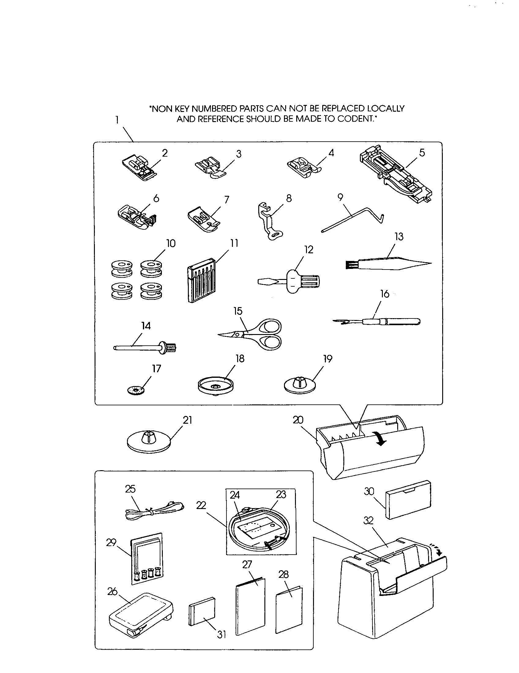 Accessory set