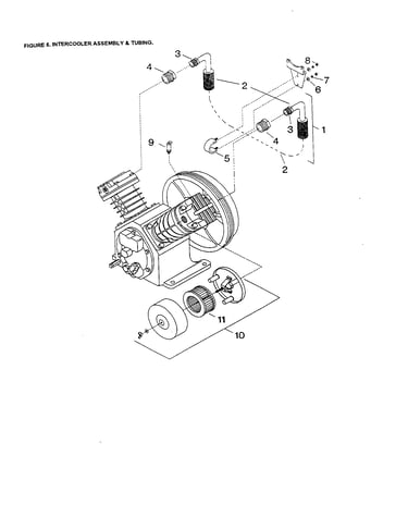 Intercooler assembly and tubing