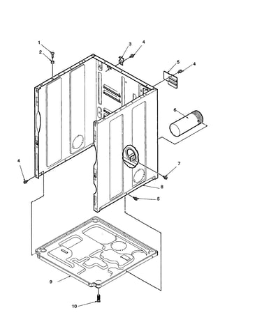 Cabinet and base
