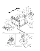 Splash shield/blower