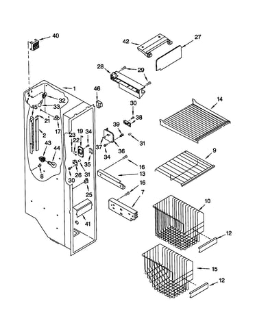 Freezer liner