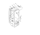 Kenmore 10641212100 refrigerator liner diagram