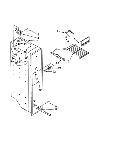 Freezer liner