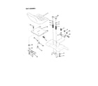 Craftsman 917272261 seat assembly diagram