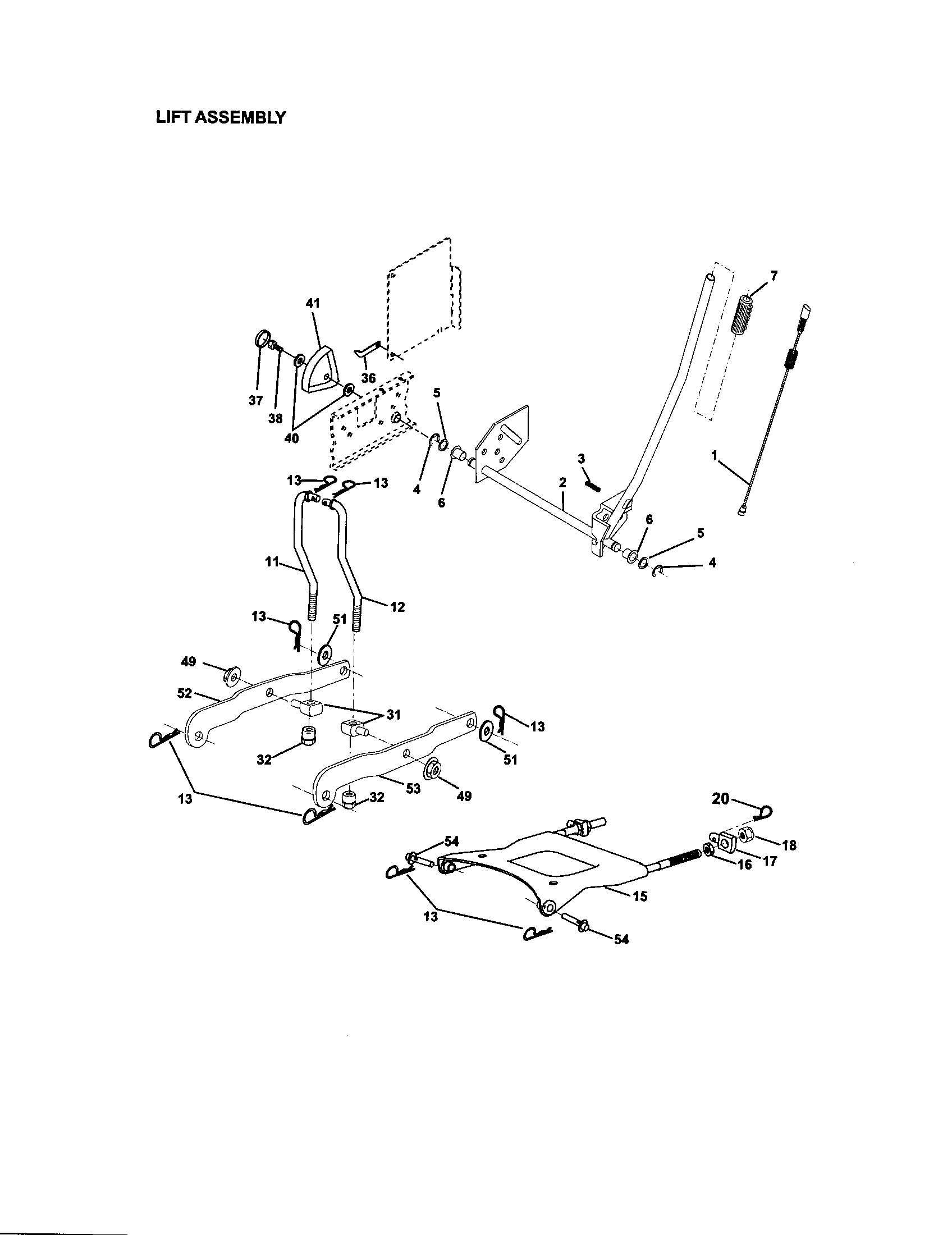 Lift assembly