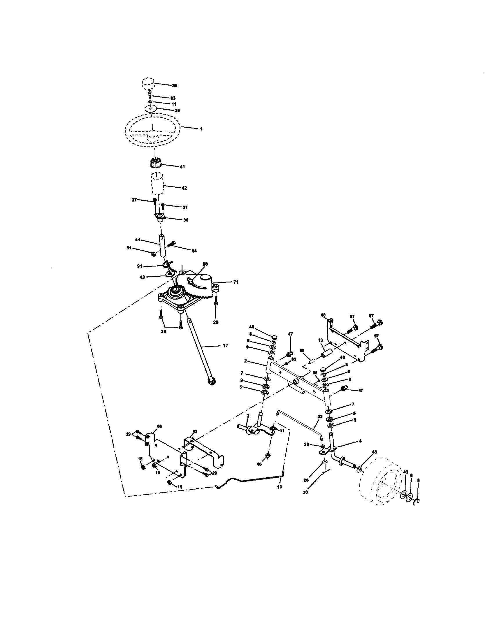 Steering assembly