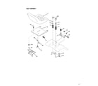 Craftsman 917272242 seat assembly diagram