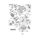 Briggs & Stratton 12H802-2389-B1 cylinder assembly diagram