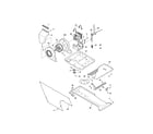 Kenmore 41791702000 motor and pulley diagram
