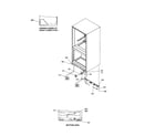 Amana DRB1801AC-PDRB1801AC0 insulation and roller assembly diagram