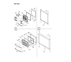 Amana BCI21V1W-P1325023WW door assembly diagram