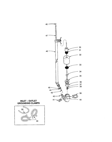 Brine valve assembly