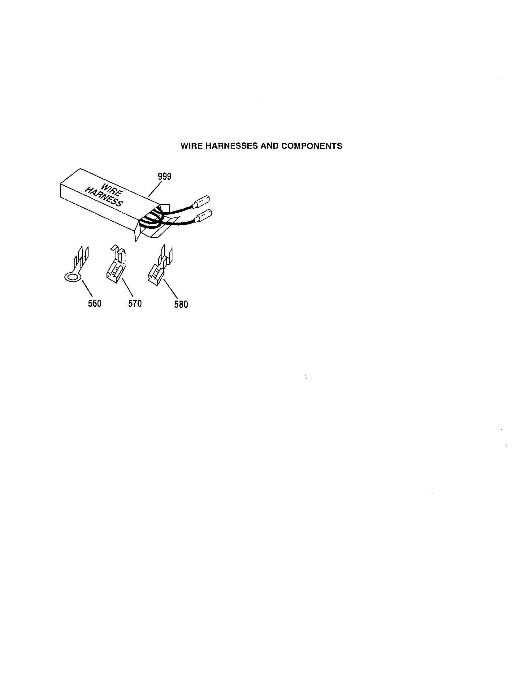 Wire harness and components