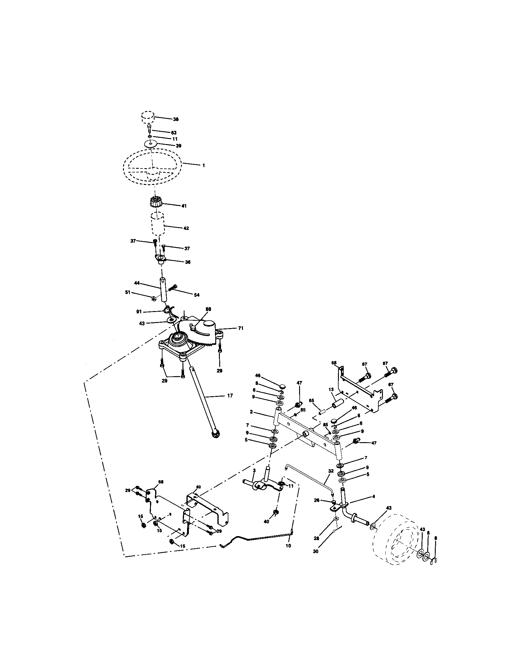 Steering assembly