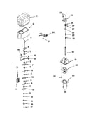 Motor and ice container