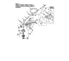 Homelite UT20637-R drive shaft housing diagram
