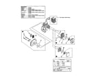 Homelite UT15152 muffler and air cleaner diagram