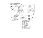 Homelite UT15152 shaft/spool and string/blade diagram