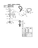 Shaft/spool and string/deflector