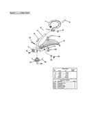 Shaft/spool and string/deflector