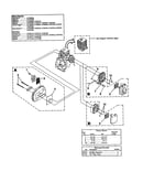 Muffler and air cleaner
