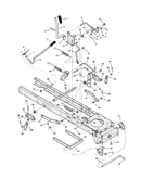 Mower housing suspension