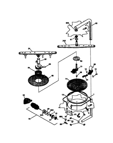 Motor and pump