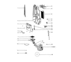 Eureka 4660AT motor cover diagram