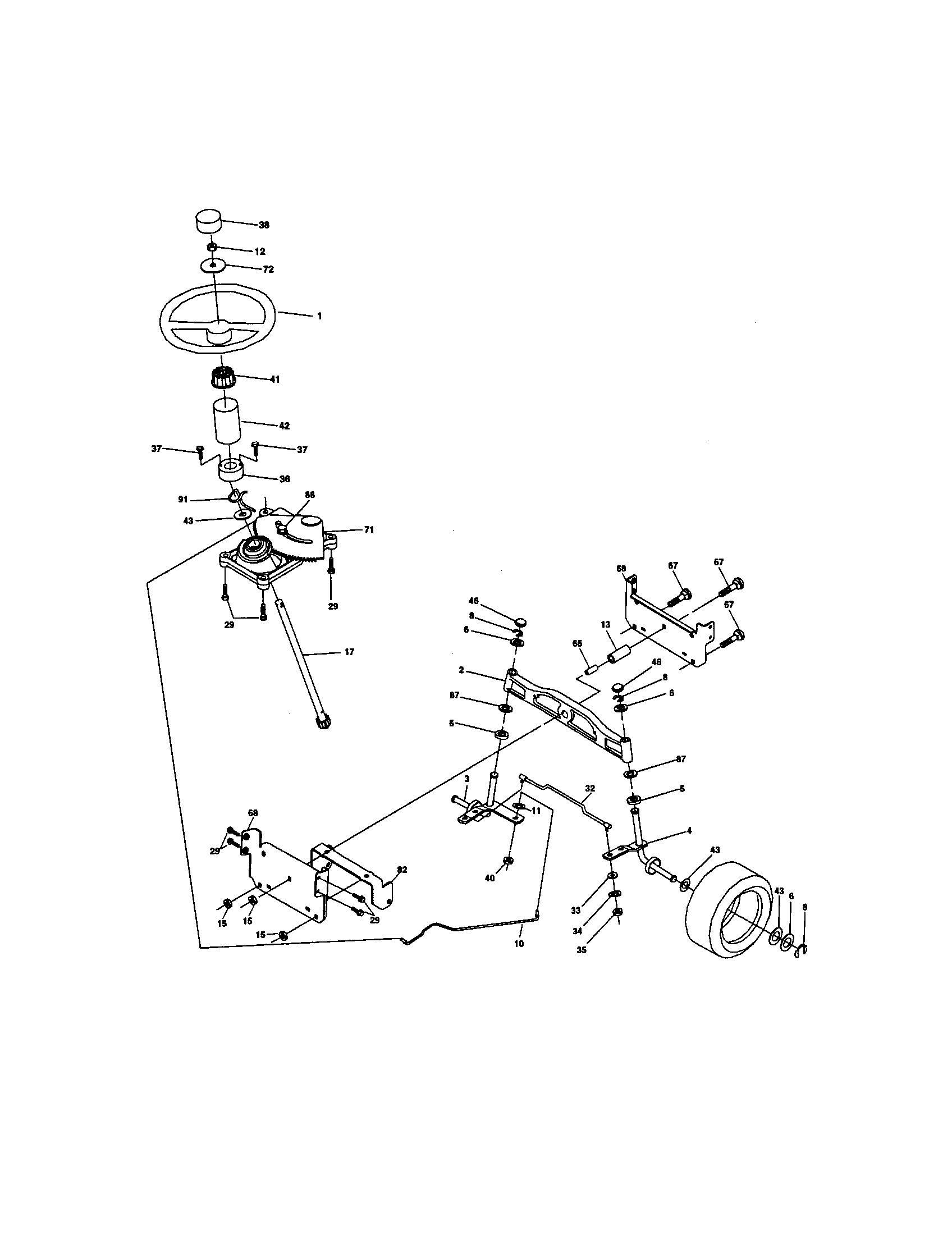 Steering assembly