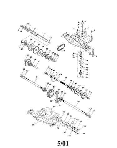 Dana transaxle