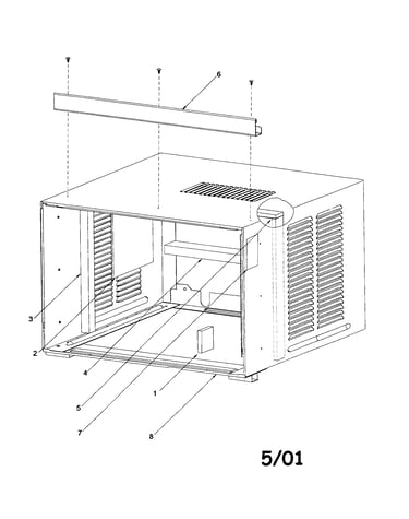Outer case assembly