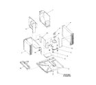 Amana AAC081SRA-PAAC081SR chassis assembly diagram