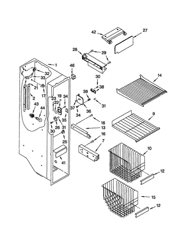 Freezer liner