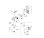 Amana DRB1801AW-PDRB1801AW1 evaporator/freezer control diagram