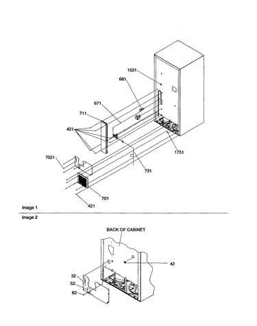 Cabinet back