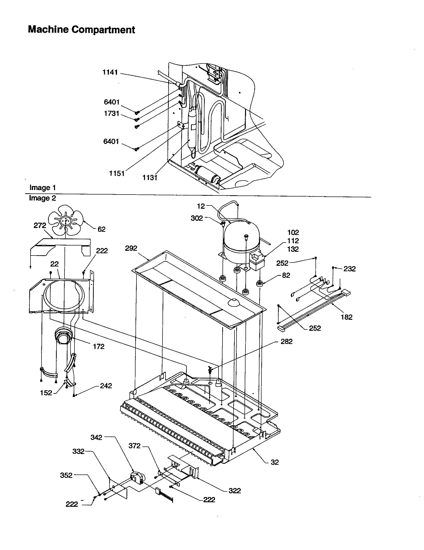 Machine compartment