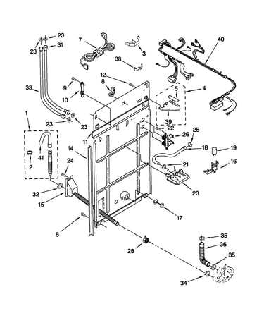 Rear panel