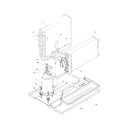 Amana PBE112A35A-P1224912R compressor assembly diagram
