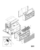 Outer case assembly