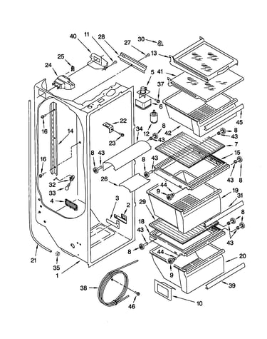 Refrigerator liner