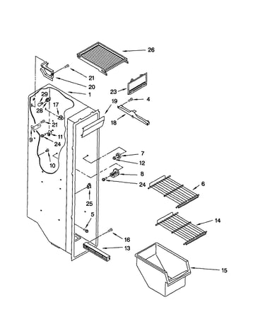 Freezer liner