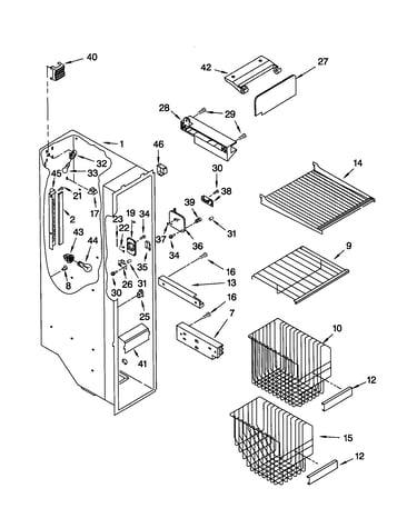 Freezer liner