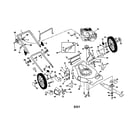 Craftsman 917378840 rotary lawn mower diagram