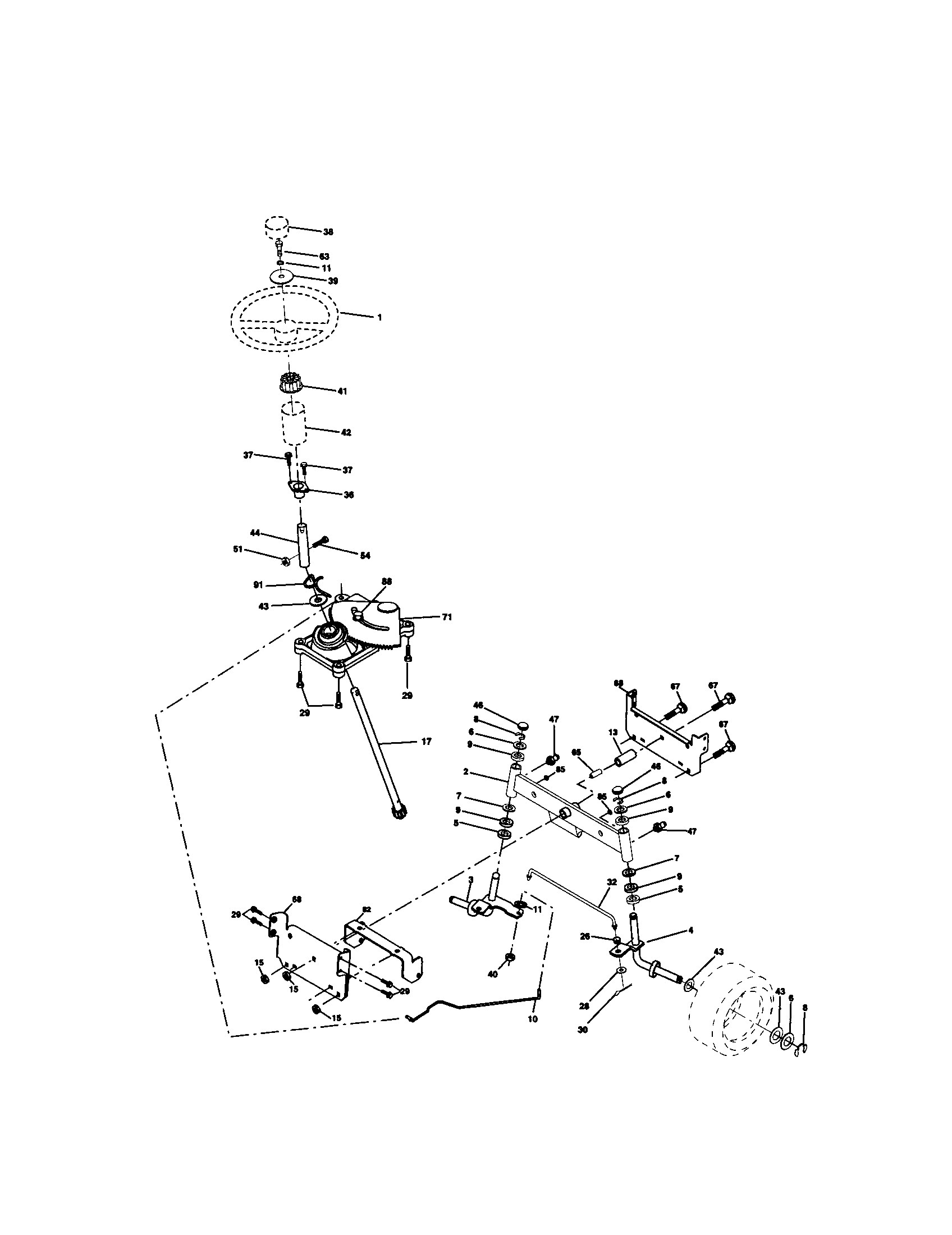 Steering assembly