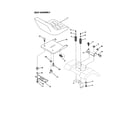 Craftsman 917270530 seat assembly diagram