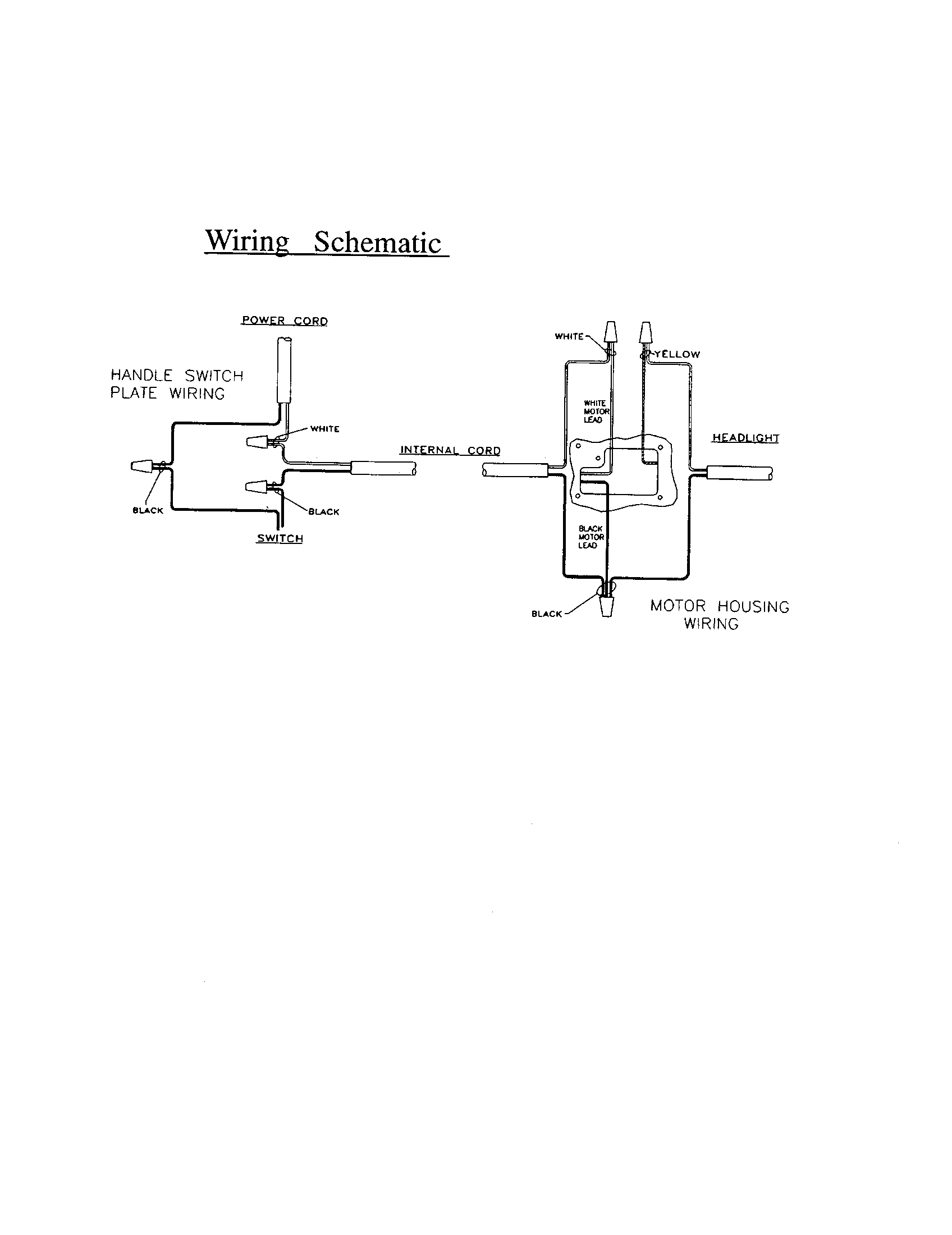 Wiring schematic
