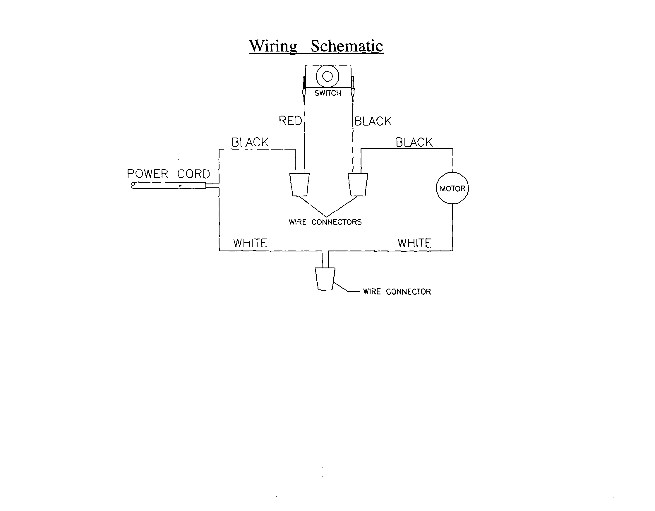 Wiring schematic
