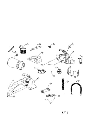 Hand vac assembly