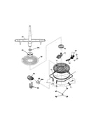 Motor/heater/spray arm