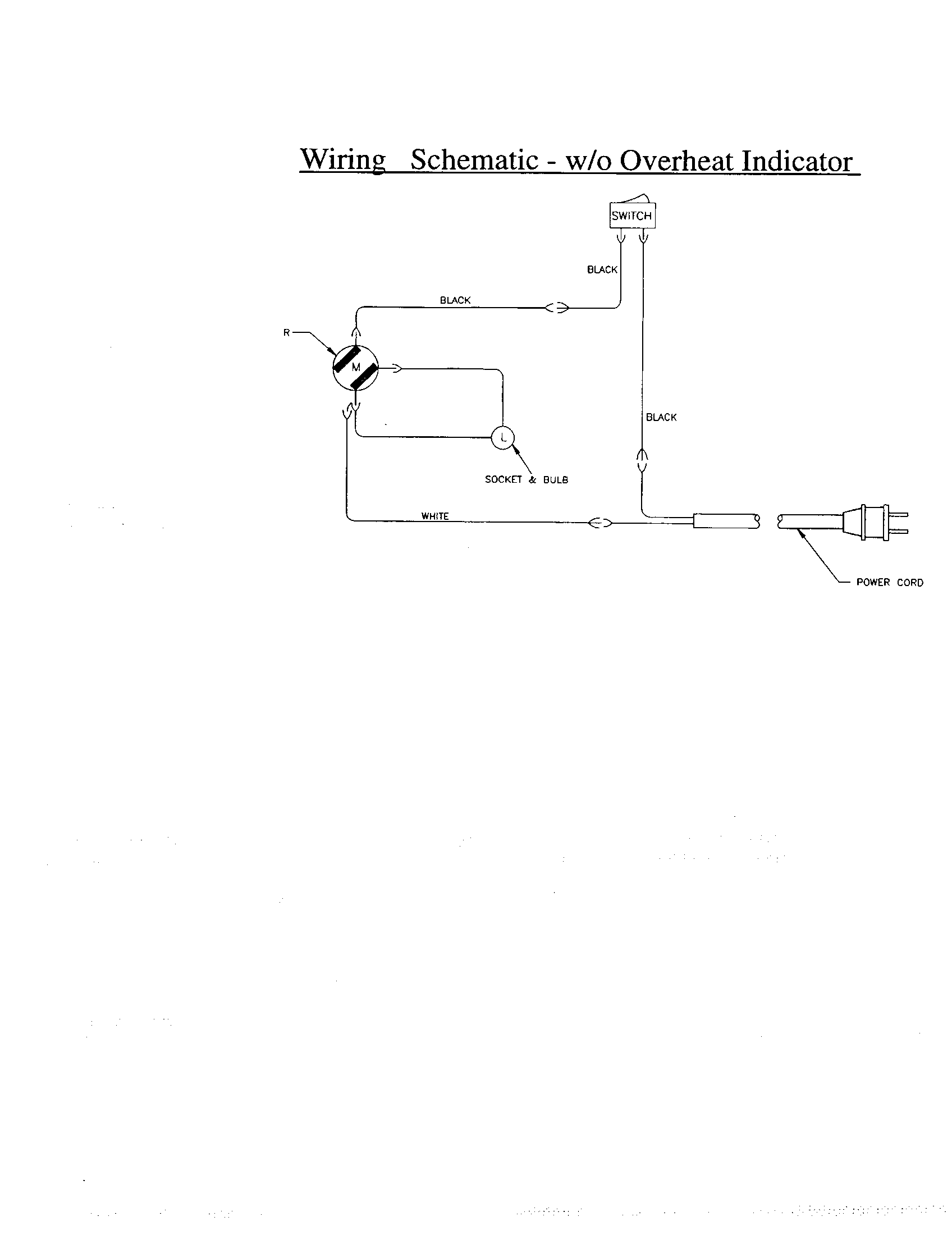 Schematic - without overheat